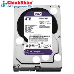 Ổ cứng HDD WD 4TB WD40PURZ