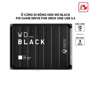 Ổ cứng HDD WD Black P10 Game Drive For Xbox 12TB WDBA5E0120HBK-SESN