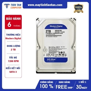 Ổ cứng HDD WD Blue 2TB WD20EZBX