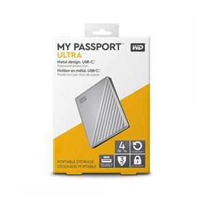 Ổ cứng HDD WD My Passport Ultra WDBFTM0040BSL-WESN 4TB