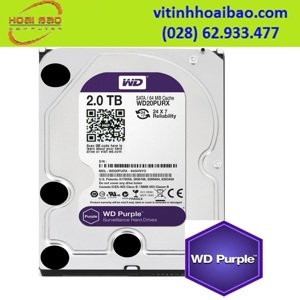 Ổ cứng HDD Western 2Tb WD20PURZ
