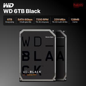Ổ cứng HDD Western Digital Black WD6003FZBX - 6TB