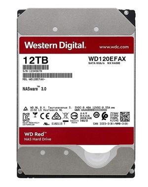 Ổ cứng HDD Western Digital Red 12TB WD120EFAX