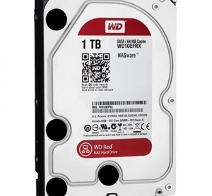 Ổ cứng HDD Western WD Caviar Red - 1TB/ 7200rpm/ 64MB/ Sata 3/ 3.5" - WD10EFRX