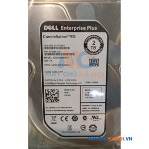 Ổ cứng máy chủ Dell 2Tb SATA 7.2k 3.5'' 6Gbps