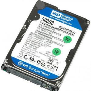 Ổ cứng HDD Laptop Western Digital Scorpio Blue 500 GB