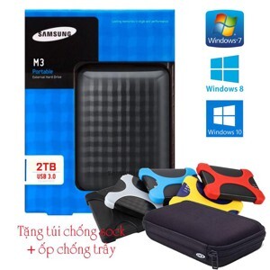 Ổ cứng cắm ngoài Samsung M3 Slimline 2TB USB 3.0 Portable