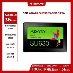 Ổ cứng SSD Adata SU630-240GB- 2.5Inch SATA (ASU630SS-240GQ-R)