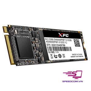 Ổ cứng SSD Adata SX6000PNP 512GB M.2 2280 PCIe NVMe Gen 3x4 (Đọc 2100MB/s - Ghi 1400MB/s) - (ASX6000PNP-512GT-C)