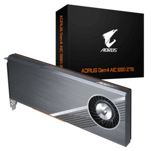 Ổ cứng SSD AORUS GEN4 AIC 2TB (Adaptor) GP-ASACNE6200TTTDA