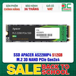 Ổ Cứng SSD Apacer AS2280P4 512GB M.2 PCIe Gen 3×4 AP512GAS2280P4-1