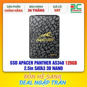 Ổ Cứng SSD Apacer AS340 120GB 2.5inch SATA III AP120GAS340G-1