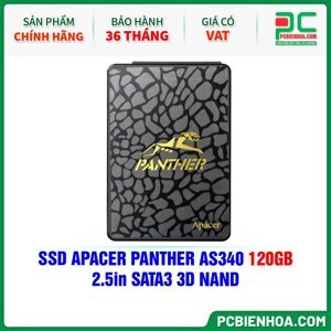 Ổ Cứng SSD Apacer AS340 120GB 2.5inch SATA III AP120GAS340G-1