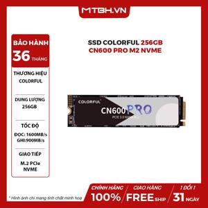 Ổ cứng SSD Colorful CN600 256GB M.2 NVMe 2280 PCIe