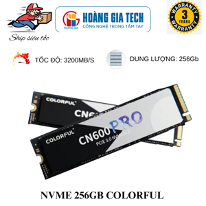 Ổ cứng SSD Colorful CN600 256GB M.2 NVMe 2280 PCIe