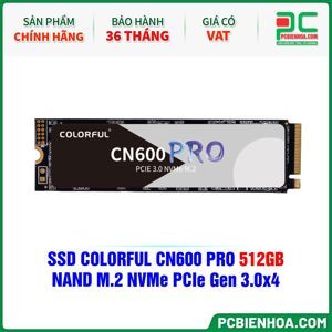 Ổ cứng SSD Colorful CN600 512GB M.2 NVMe 2280 PCIe