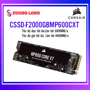 Ổ Cứng SSD Corsair MP600 CORE 1TB M.2 NVMe PCIe Gen.4 x4