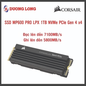 Ổ cứng SSD CORSAIR MP600 PRO 1TB M.2 NVMe PCIe Gen. 4 x4 SSD