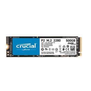 Ổ cứng SSD Crucial P2 500GB NVMe 3D-NAND M.2 PCIe Gen3 x4 CT500P2SSD8