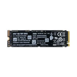 Ổ cứng SSD Intel 256Gb M.2 760p PCIe 40.00 NAND (SSDPEKKW256G8XT)