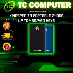 Ổ cứng SSD Kingspec Z3 Portable 120GB