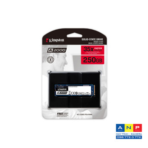 Ổ cứng SSD Kingston A2000M8 500GB M.2 2280 PCIe NVMe Gen 3×4 (Đọc 2200MB/s – Ghi 1500MB/s) – (SA2000M8/500G)