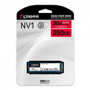 Ổ cứng SSD Kingston NV1 250GB NVMe PCIe Gen 3.0 x 4 (SNVS/250G)