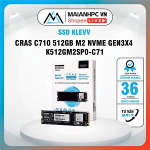 Ổ cứng SSD Klevv CRAS C710 512GB