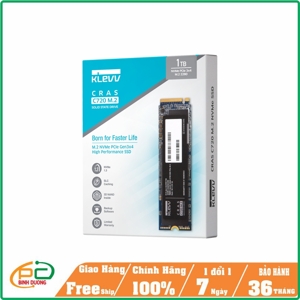 Ổ cứng SSD Klevv CRAS C720 1TB M2 2280 NVMe PCIe Gen3x4 – K01TBM2SP0-C72