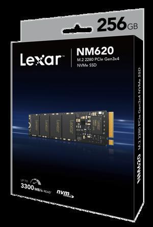 Ổ cứng SSD Lexar NM620 M.2 2280 PCIe NVMe Gen3 x4 256GB