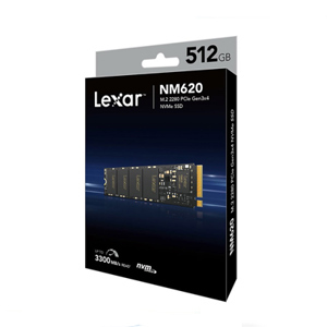 Ổ cứng SSD Lexar NM620 M.2 2280 PCIe NVMe Gen3 x4 512GB