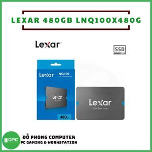 Ổ cứng SSD Lexar NS100 480GB SATA 3 2.5″ LNQ100X480G-RNNNG
