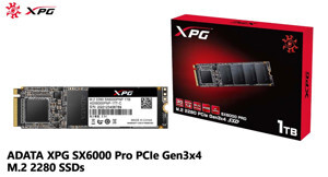 Ổ cứng SSD M2 1TB XPG SX6000 Pro PCIe Gen3x4 M.2 2280