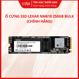 Ổ cứng SSD M2-PCIe 250GB Lexar NM610 NVMe 2280