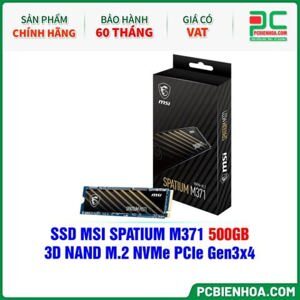 Ổ cứng SSD MSI Spatium M371 500GB NVMe