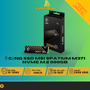 Ổ cứng SSD MSI Spatium M371 500GB NVMe