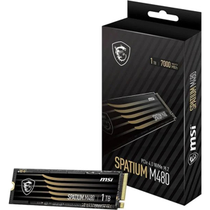 Ổ cứng SSD MSI Spatium M480 PCIe 4.0 NVMe M.2 1TB