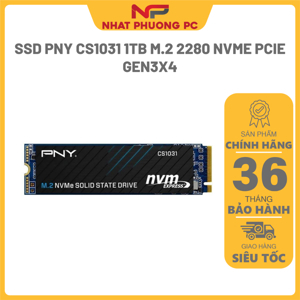 Ổ cứng SSD PNY CS1031 512GB M.2 2280 NVMe