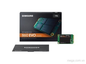 Ổ Cứng SSD Samsung 860 EVO 1TB mSATA MZ-M6E1T0BW