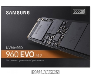 Ổ cứng SSD Samsung 960 EVO PCIe NVMe - M.2 (MZ-V6E500BW) - 500GB