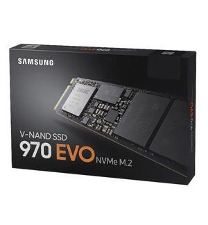 Ổ Cứng SSD SAMSUNG 970 EVO 500GB NVMe M.2 PCIe Gen 3 x4 512MB Cache (MZ-V7E500BW)