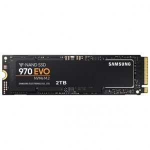 Ổ cứng SSD Samsung 970 EVO NVMe M.2 2TB (MZ-V7E2T0BW)