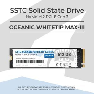 Ổ cứng SSD SSTC Oceanic Whitetip M2 512GB (SSTC-PHI-E13512)