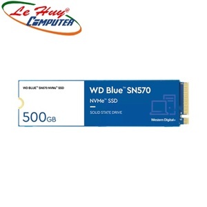 Ổ cứng SSD WD Blue SN570 500GB  NVMe PCIe Gen3x4 WDS500G3B0C