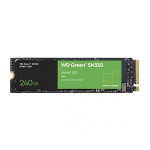 Ổ cứng SSD WD SN350 Green 240GB NVMe PCIe Gen3x4 8 Gb/s WDS240G2G0C