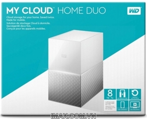 Ổ cứng WD My Cloud Home WDBVXC0080HWT - 8TB