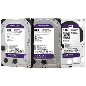 Ổ Cứng Western 6TB WD60PURX (Dùng đầu ghi 32 kênh)
