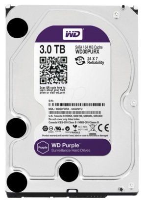 Ổ cứng Western Digital WD30PURX Purple 3Tb SATA3