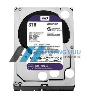 Ổ cứng Western Digital WD30PURX Purple 3Tb SATA3