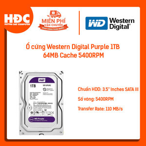 Ổ cứng Western Purple WD10PURZ - 1TB